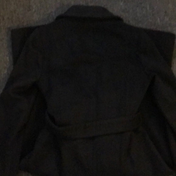 COLE HAAN Full-length Belted wrap coat. - Picture 14 of 15